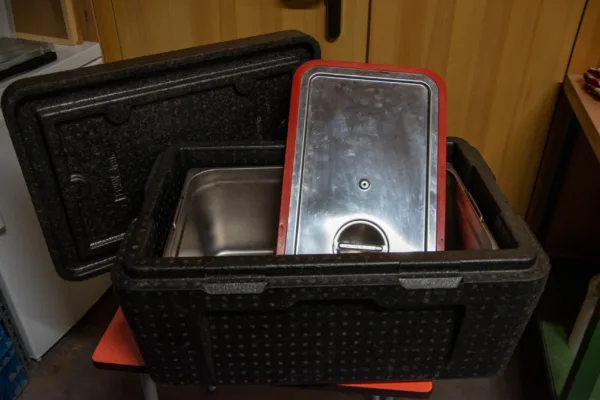 Esscontainer rechteckig-einteilig