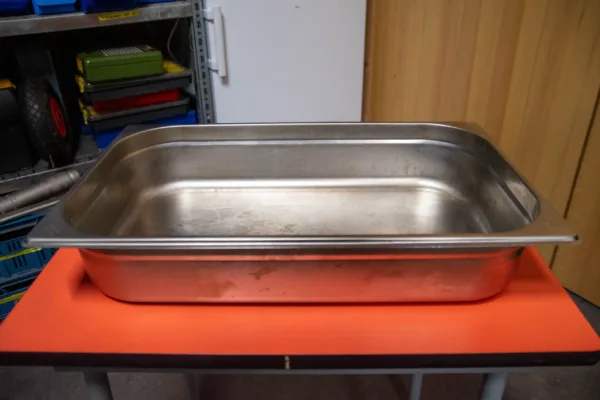 Schüssel Inox rechteckig (30x24x6,5cm)