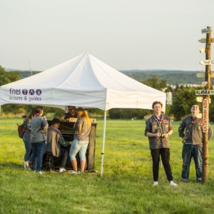 Zelt Kanopi (1te Hilfe Zelt) 3x3m + Seitenteile